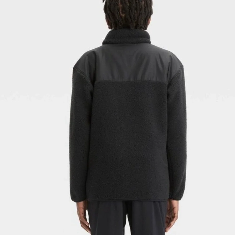 All In Motion Boys High Pile Cozy Full Zip Fleece Sweatshirt Top Size M (8)‎